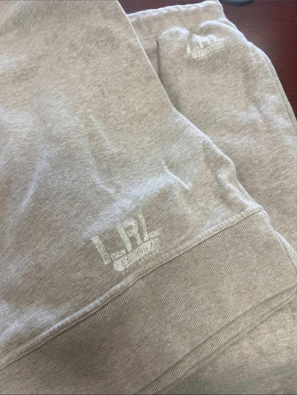 Lauren Ralph Lauren Light Cream Crewneck Sweatset